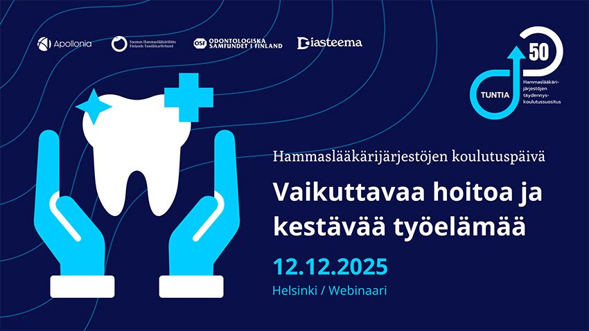 Hammaslääkärijärjestöjen koulutuspäivä 12.12.2025