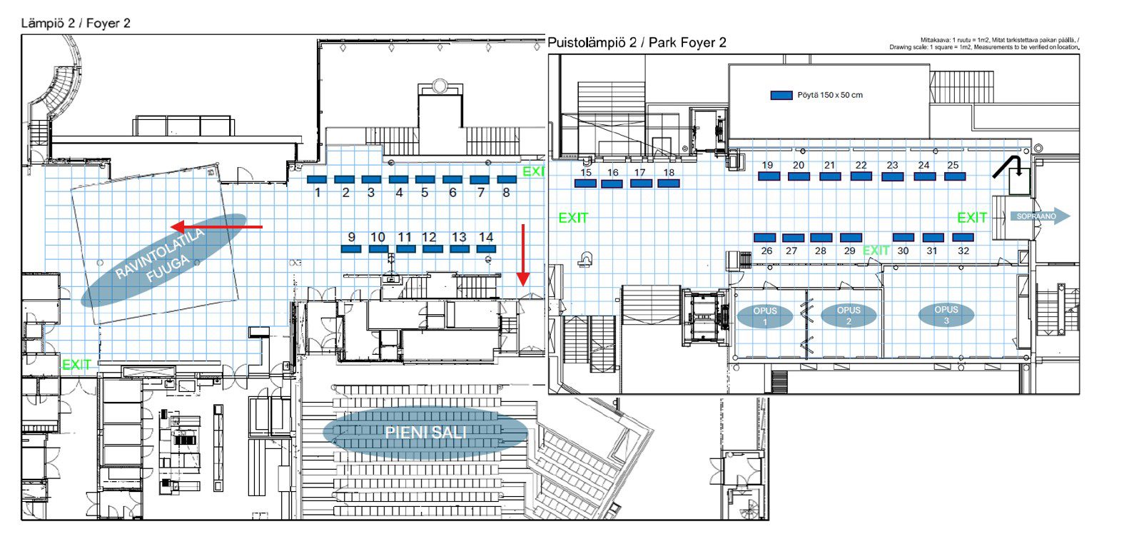 Näyttelykartta Apollonia Symposium 2026 Näyttelyalueen kartta Apollonia Symposium 2026