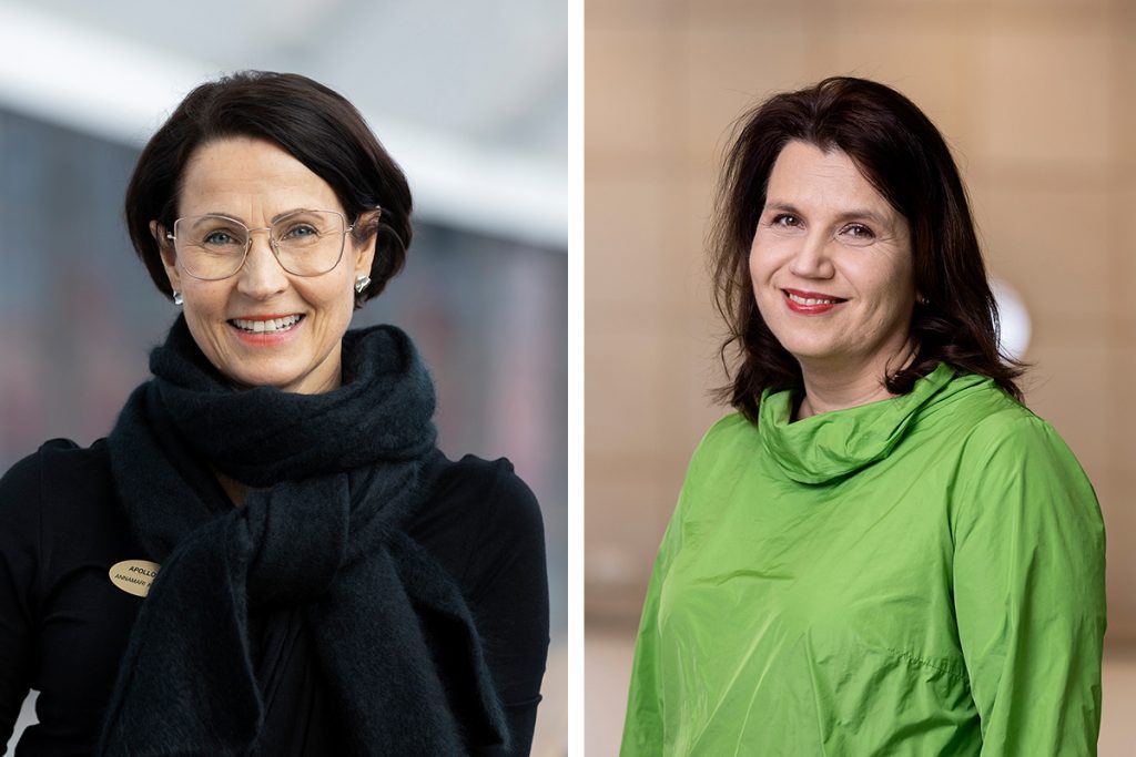 Annamari Nihtilä ja Katri Palo