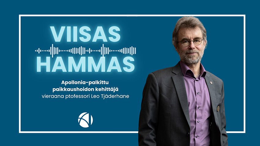 Viisas Hammas -podcastin 13. jakso. Haastateltavana Leo Tjäderhane.